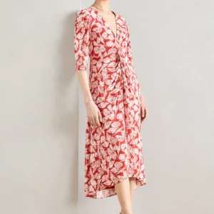 Midi Wrap Dress