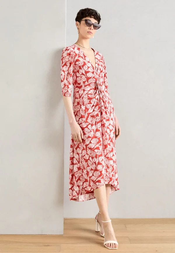 Midi Wrap Dress